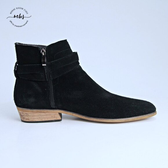 The Rail Suede Side Zip Boots Black Men EU 44‎ US 10.5 main image 8